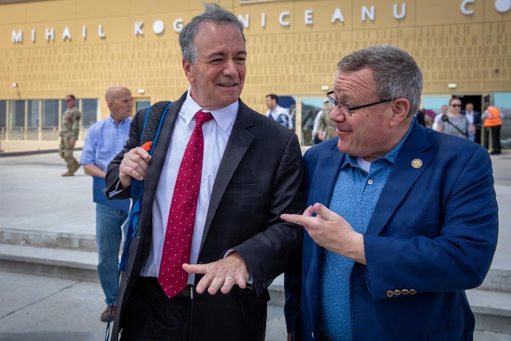 U.S. Lawmakers Visit Mihail Kogalniceanu Air Base, Romania