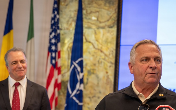 U.S. Lawmakers Visit Mihail Kogalniceanu Air Base, Romania