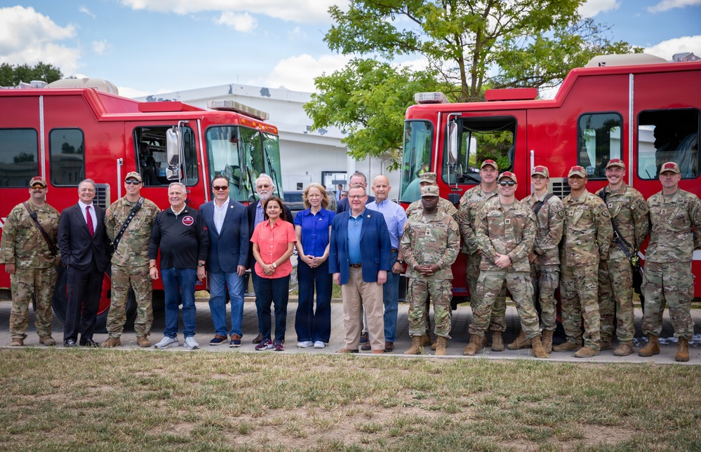 U.S. Lawmakers Visit Mihail Kogalniceanu Air Base, Romania