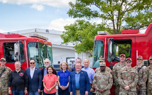 U.S. Lawmakers Visit Mihail Kogalniceanu Air Base, Romania
