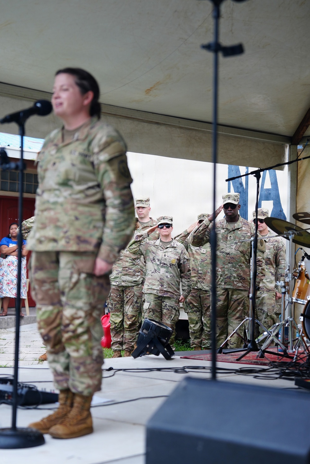 U.S. Army 25th Infantry Division band spreads the joy of music throughout the Republic of Marshall Islands