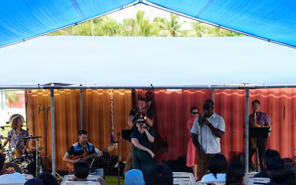 U.S. Army 25th Infantry Division band spreads the joy of music throughout the Republic of Marshall Islands
