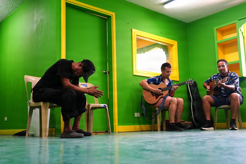 U.S. Army 25th Infantry Division band spreads the joy of music throughout the Republic of Marshall Islands