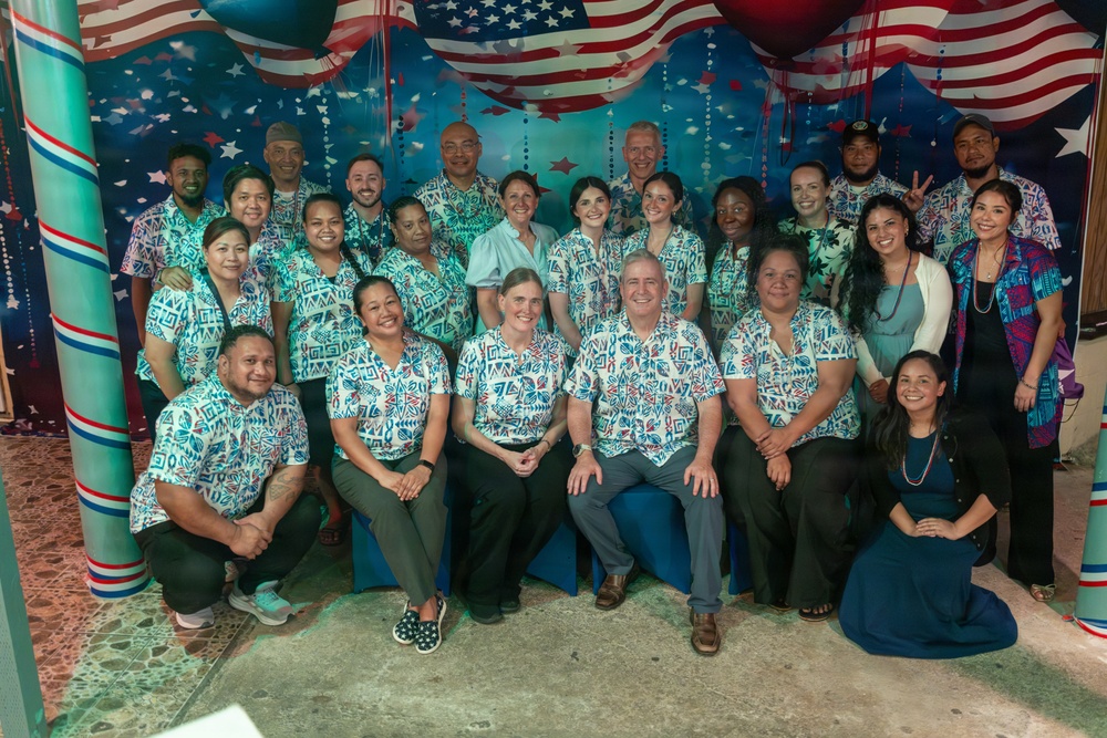 U.S. Army 25th Infantry Division band spreads the joy of music throughout the Republic of Marshall Islands