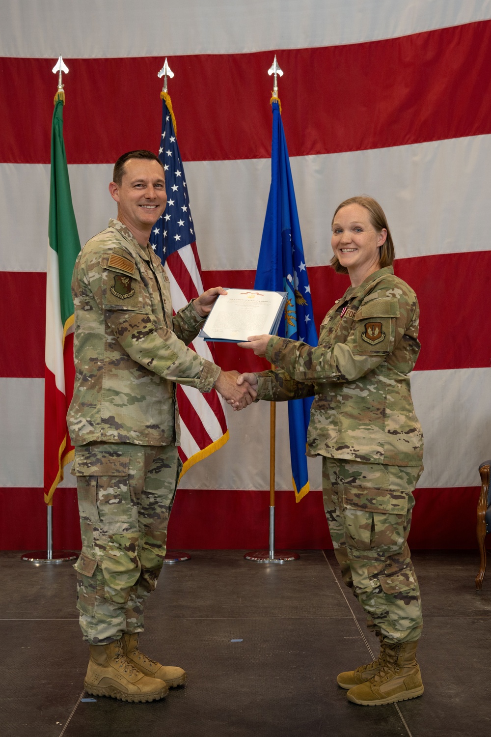 31 OMRS welcomes new commander