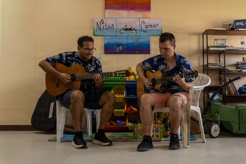 U.S. Army 25th Infantry Division band spreads the joy of music throughout the Republic of Marshall Islands