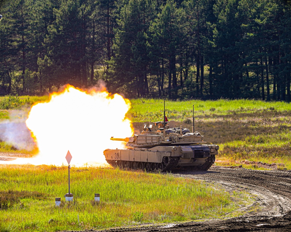 1/1 AD completes M1 Abrams Table VI