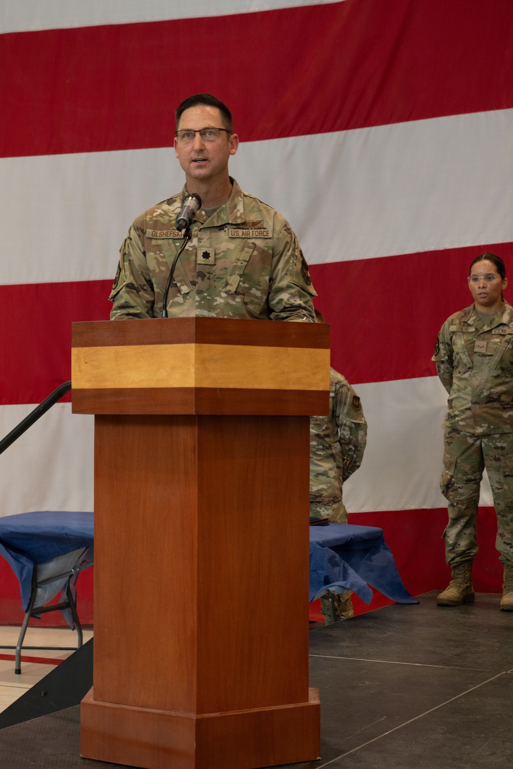 31 OMRS welcomes new commander