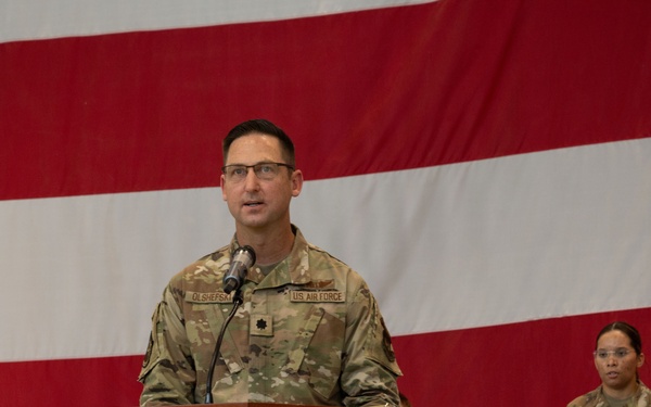 31 OMRS welcomes new commander