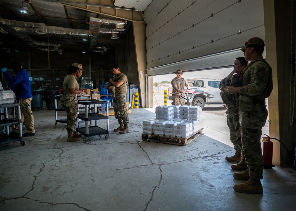 EFSS Personnel make it happen to prepare meals