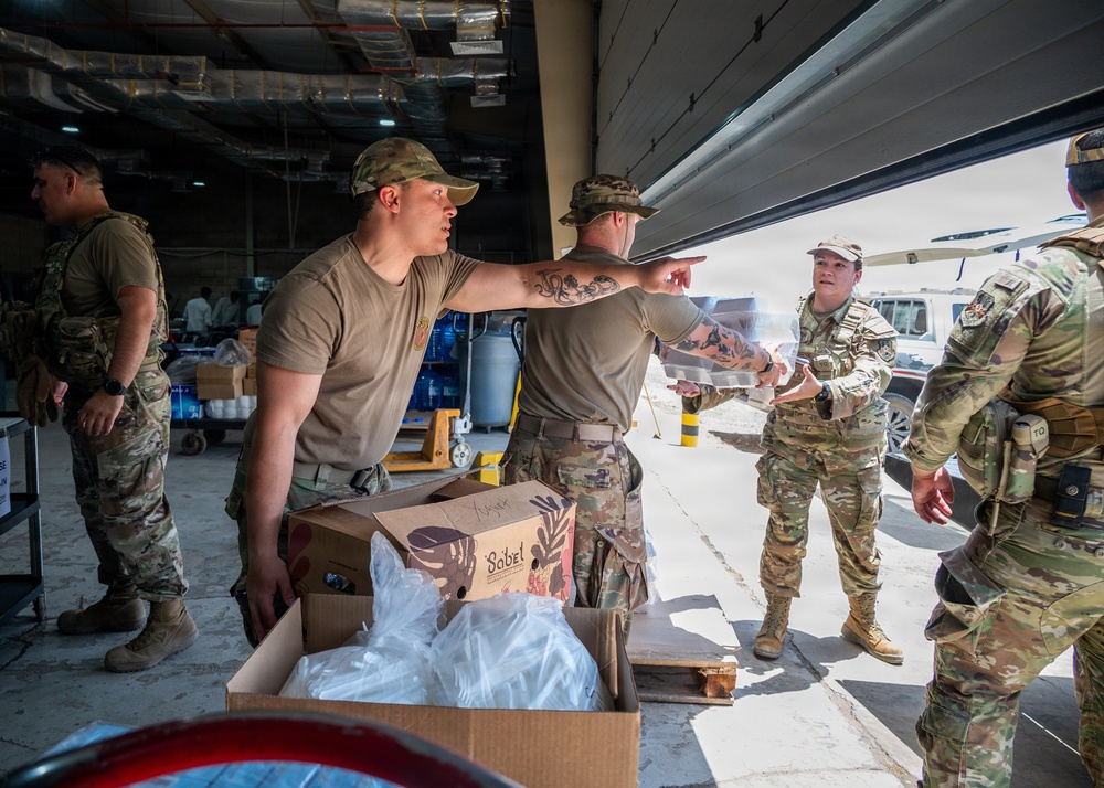 EFSS Personnel make it happen to prepare meals