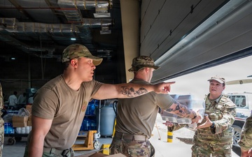 EFSS Personnel make it happen to prepare meals