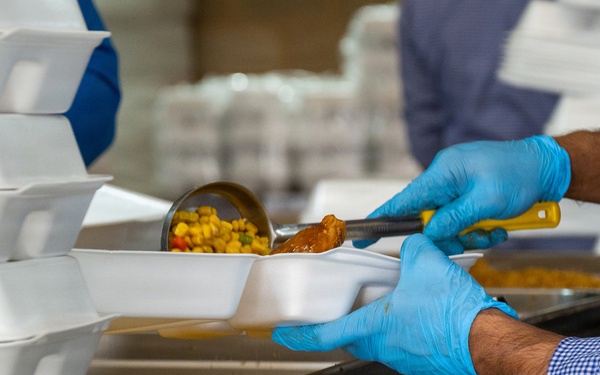 EFSS Personnel make it happen to prepare meals