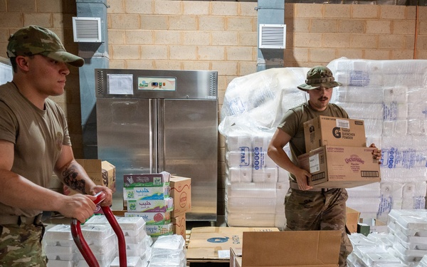 EFSS Personnel make it happen to prepare meals