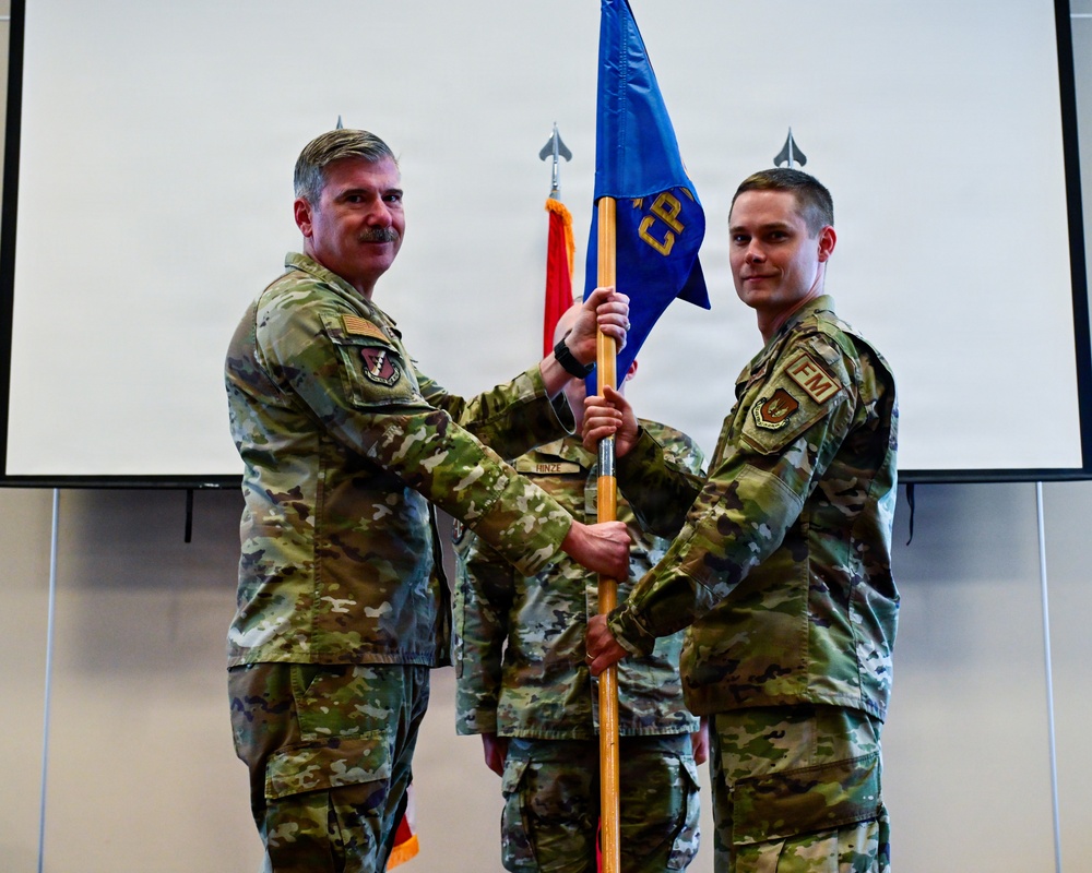 39th Comptroller Squadron assumption of command