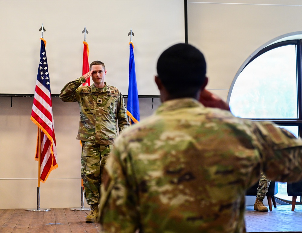 39th Comptroller Squadron assumption of command