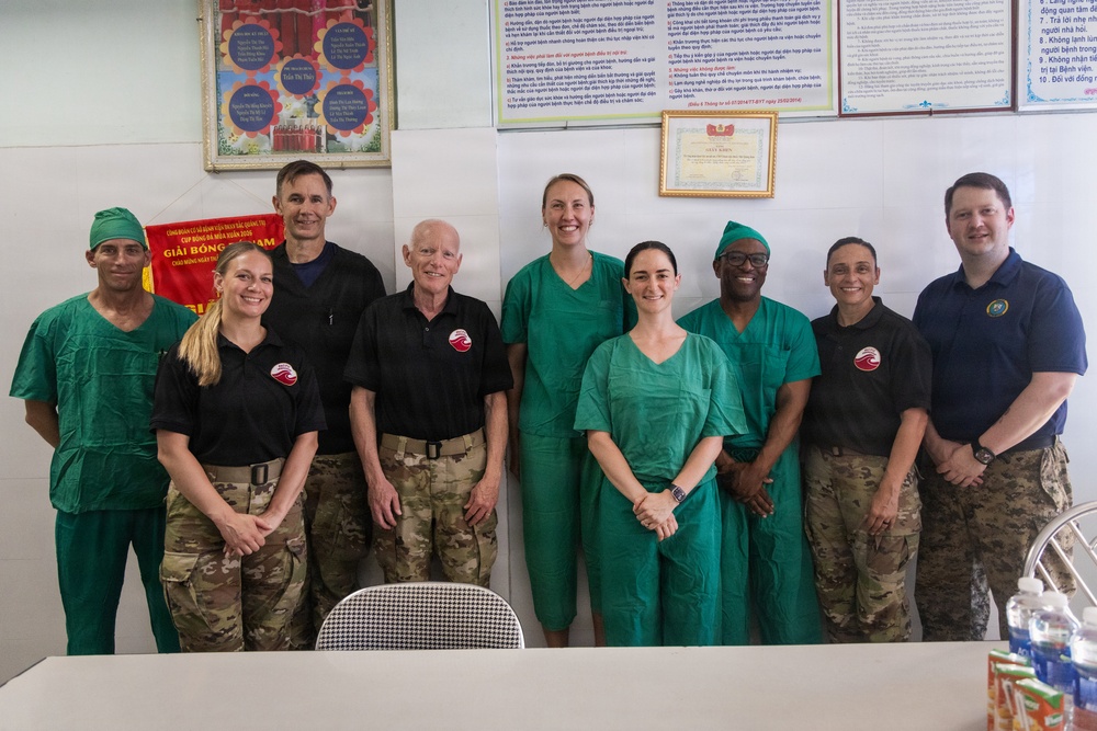 Pacific Friendship 2026: US Army, Navy, German Army perform combined-joint surgeries in Vietnam