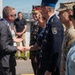 President Rinkēvičs and U.S. Ambassador Argyros visit U.S. Army Soldiers at Lielvārde Air Base, Latvia