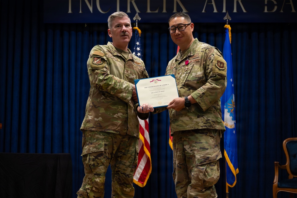 39th Mission Support Group Change of Command ceremony