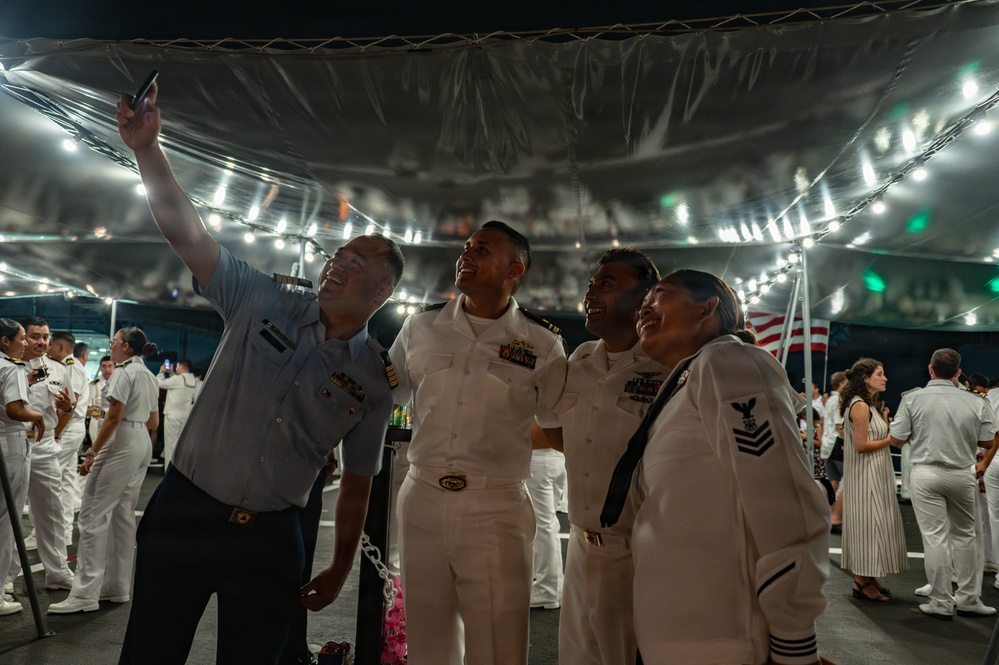 Peruvian Navy hosts reception aboard BAP Pisco (AMP156) during RIMPAC 2026