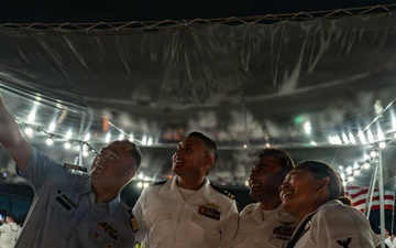 Peruvian Navy hosts reception aboard BAP Pisco (AMP156) during RIMPAC 2026