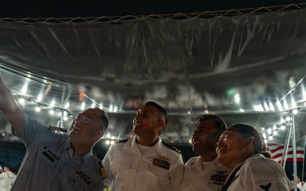 Peruvian Navy hosts reception aboard BAP Pisco (AMP156) during RIMPAC 2026
