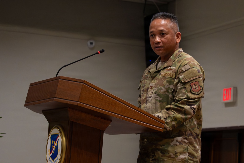 39th Mission Support Group Change of Command ceremony