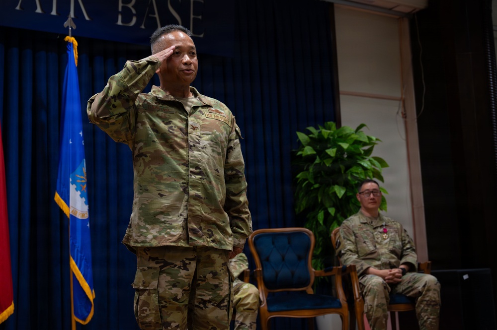 39th Mission Support Group Change of Command ceremony