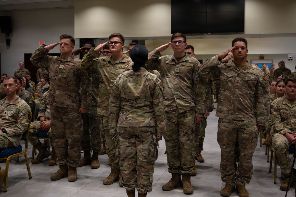 39th Mission Support Group Change of Command ceremony