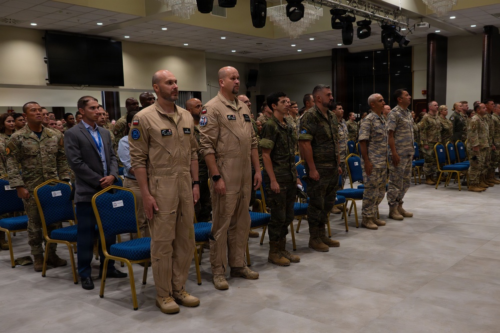 39th Mission Support Group Change of Command ceremony