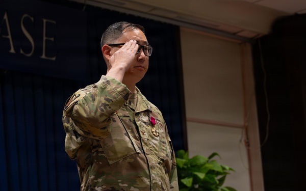 39th Mission Support Group Change of Command ceremony