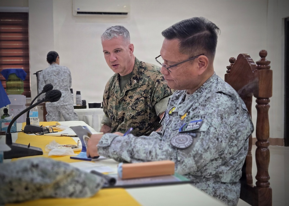 Northern Luzon Command conducts Key Leader Engagement with Task Force Philippines