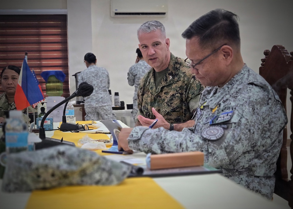 Northern Luzon Command conducts Key Leader Engagement with Task Force Philippines