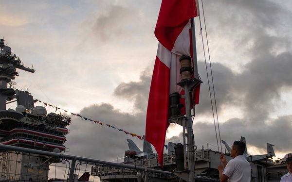 RIMPAC 26 Reception Onboard BAP Pisco (AMP 156)