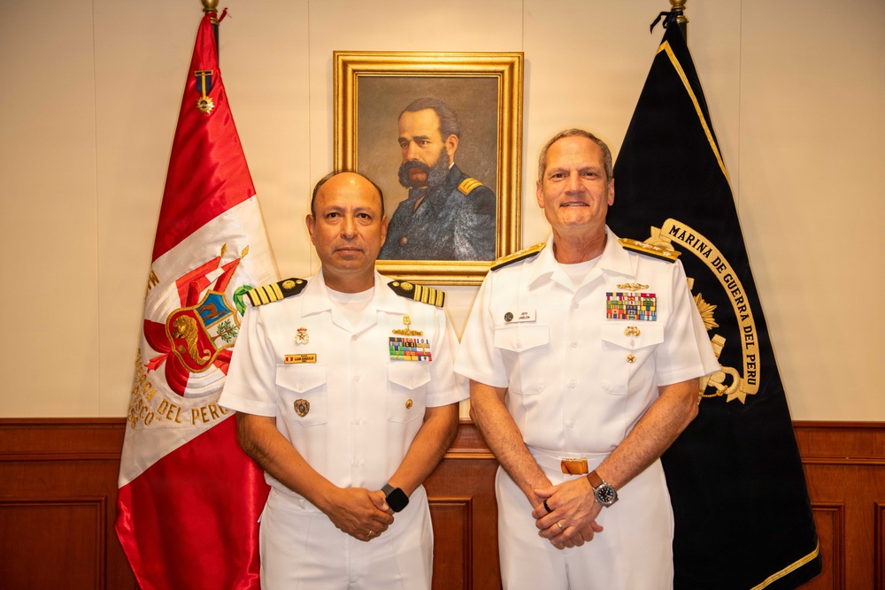 RIMPAC 26 Reception Onboard BAP Pisco (AMP 156)