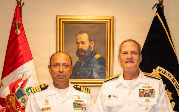 RIMPAC 26 Reception Onboard BAP Pisco (AMP 156)