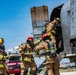 134 CES Firefighters Attack Flames in Korea