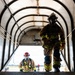 134 CES Firefighters Attack Flames in Korea