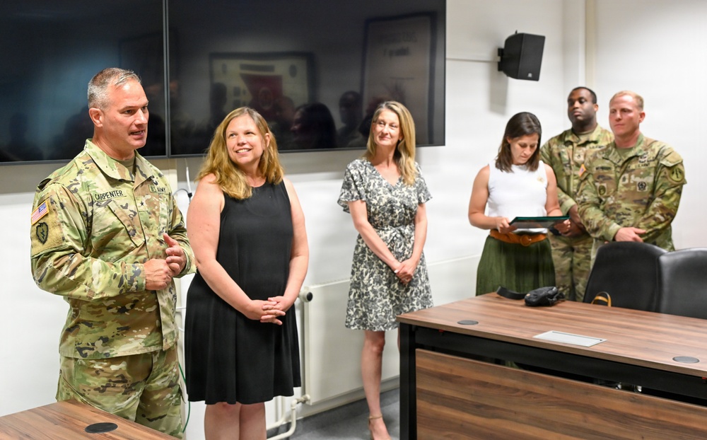 Multi-Domain Command - Europe awards Meritorious Public Service Medal