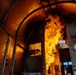 134 CES Firefighters Attack Flames in Korea