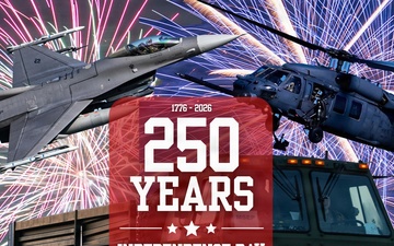 Aviano AB celebrates 250 years of American Indepedence