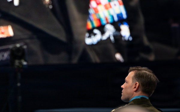 Retired U.S. Army Maj. Nicholas Dockery is Inducted to the Hall of Heroes