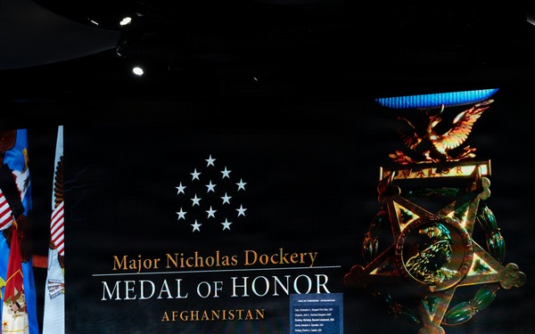 Retired U.S. Army Maj. Nicholas Dockery is Inducted to the Hall of Heroes
