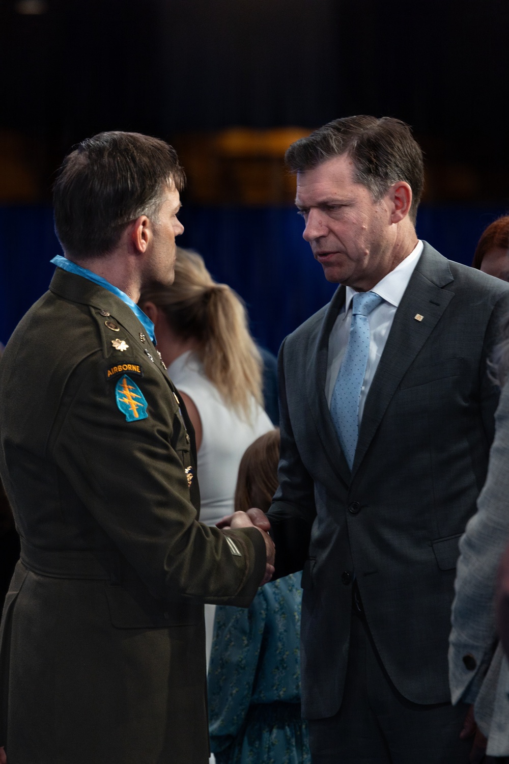 Retired U.S. Army Maj. Nicholas Dockery is Inducted to the Hall of Heroes