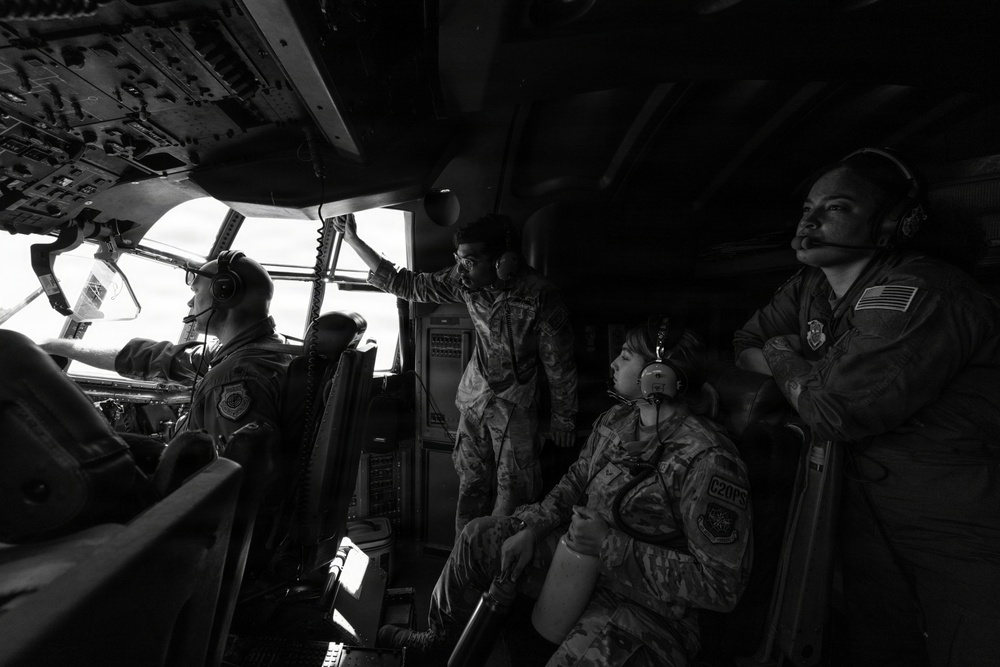 41st AS conducts familiarization flight