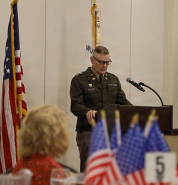 Passing the torch: Army Reserve leader addresses scholarship awardees