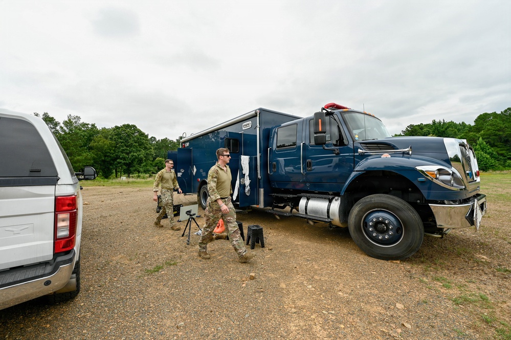 EOD Conducts a Weapon of Mass Destruction Training at LRAFB