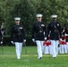 MCICOM Executive Director hosts His Excellency Jose Manuel Romualdez at Marine Barracks Washington's Sunset Parade