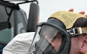 EOD Conducts a Weapon of Mass Destruction Training at LRAFB