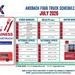 Ansbach July 2026 Food Truck Schedule
